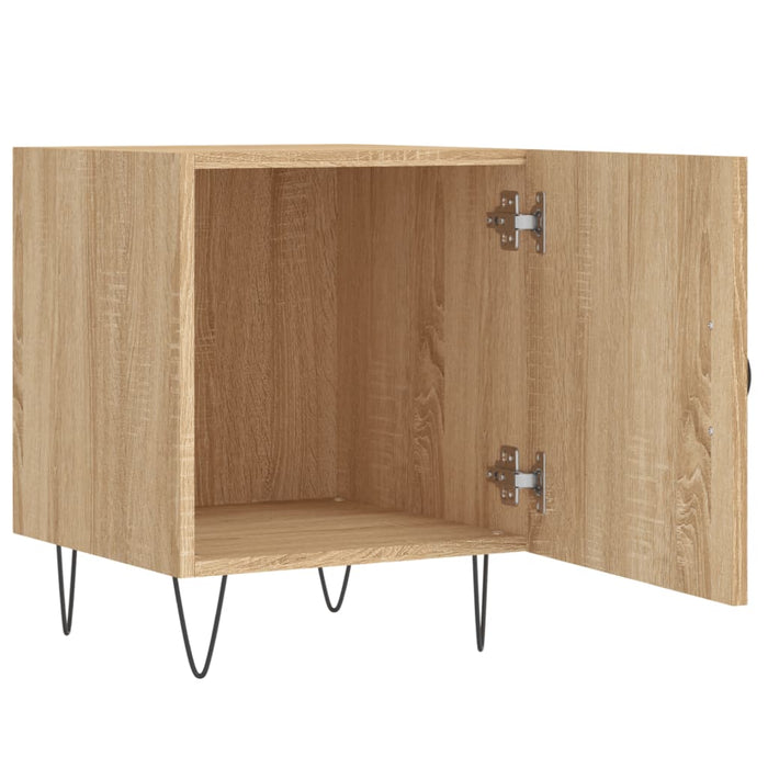 Bedside Cabinet Sonoma Oak 40x40x50 cm Engineered Wood