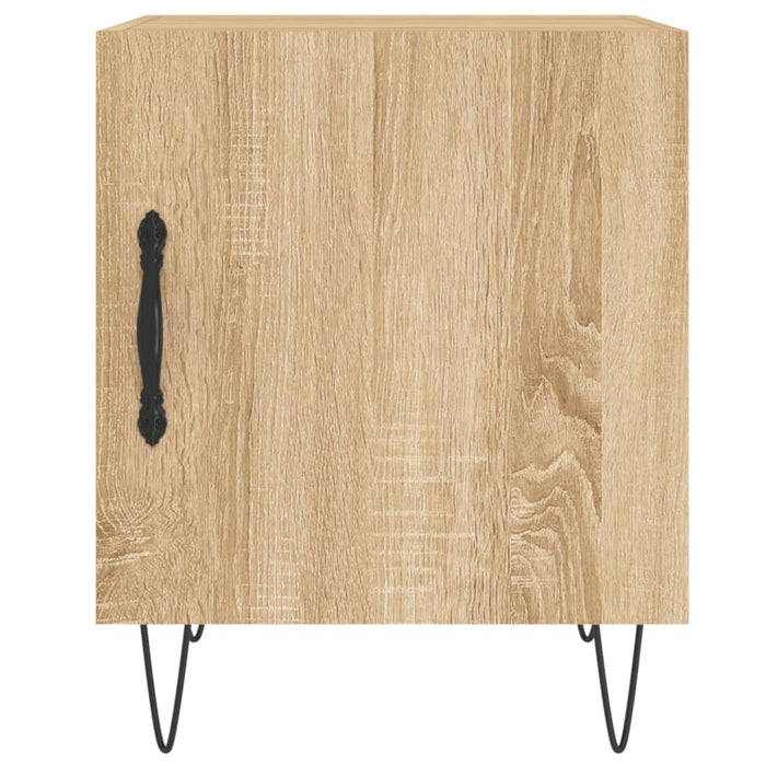 Bedside Cabinet Sonoma Oak 40x40x50 cm Engineered Wood