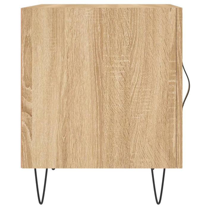 Bedside Cabinet Sonoma Oak 40x40x50 cm Engineered Wood