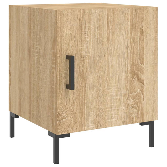 Bedside Cabinets 2 pcs Sonoma Oak 40x40x50 cm Engineered Wood