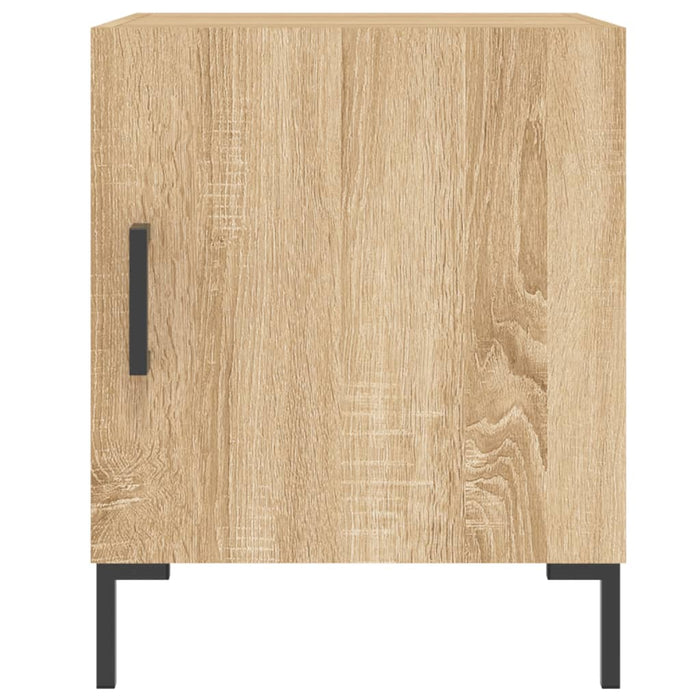 Bedside Cabinets 2 pcs Sonoma Oak 40x40x50 cm Engineered Wood