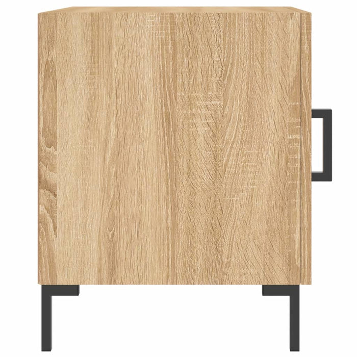 Bedside Cabinets 2 pcs Sonoma Oak 40x40x50 cm Engineered Wood