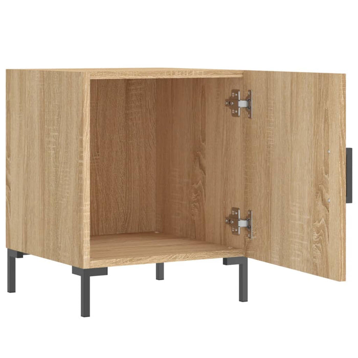 Bedside Cabinets 2 pcs Sonoma Oak 40x40x50 cm Engineered Wood