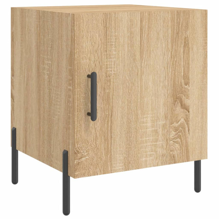 Bedside Cabinets 2 pcs Sonoma Oak 40x40x50 cm Engineered Wood