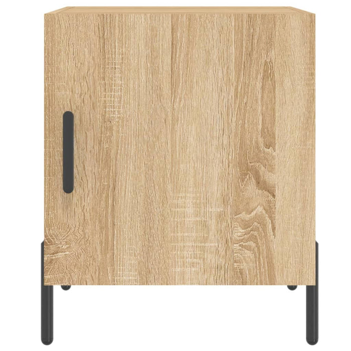 Bedside Cabinets 2 pcs Sonoma Oak 40x40x50 cm Engineered Wood