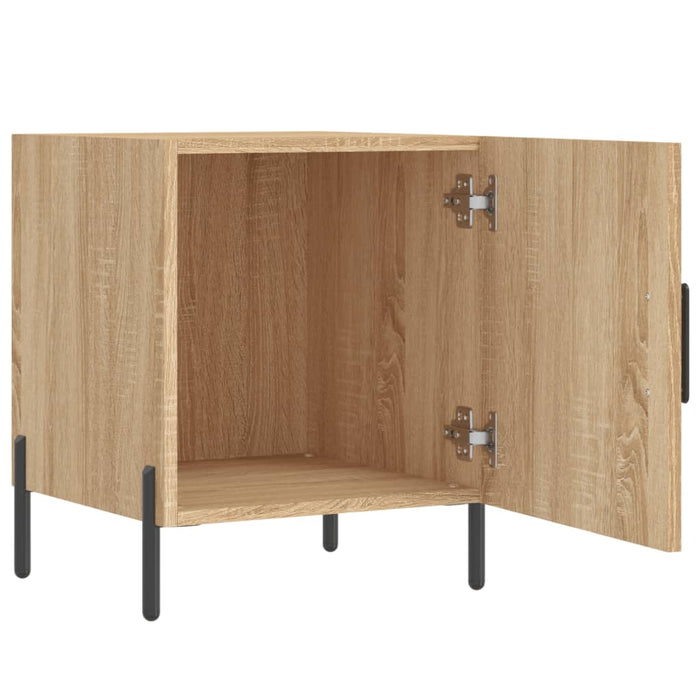 Bedside Cabinets 2 pcs Sonoma Oak 40x40x50 cm Engineered Wood