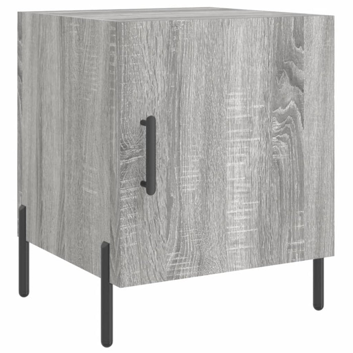 Bedside Cabinets 2 pcs Grey Sonoma 40x40x50 cm Engineered Wood