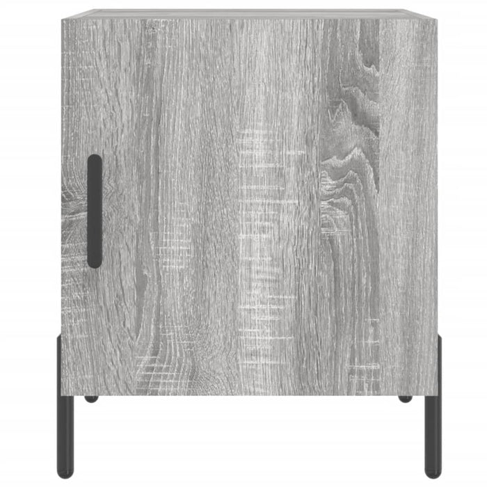 Bedside Cabinets 2 pcs Grey Sonoma 40x40x50 cm Engineered Wood