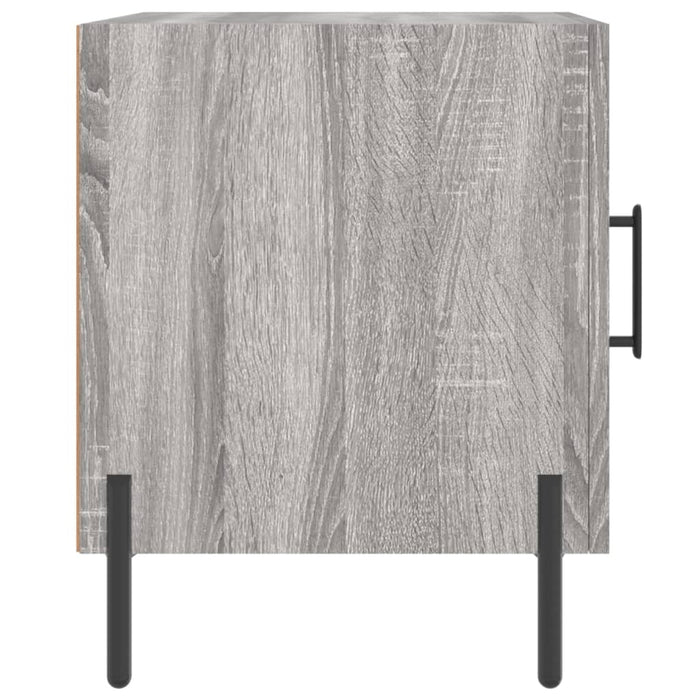 Bedside Cabinets 2 pcs Grey Sonoma 40x40x50 cm Engineered Wood