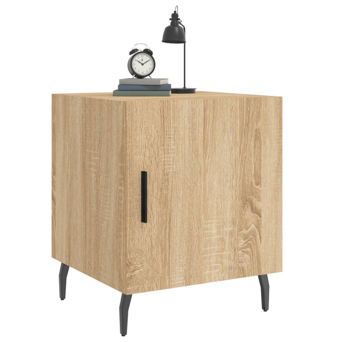 Bedside Cabinets 2 pcs Sonoma Oak 40x40x50 cm Engineered Wood