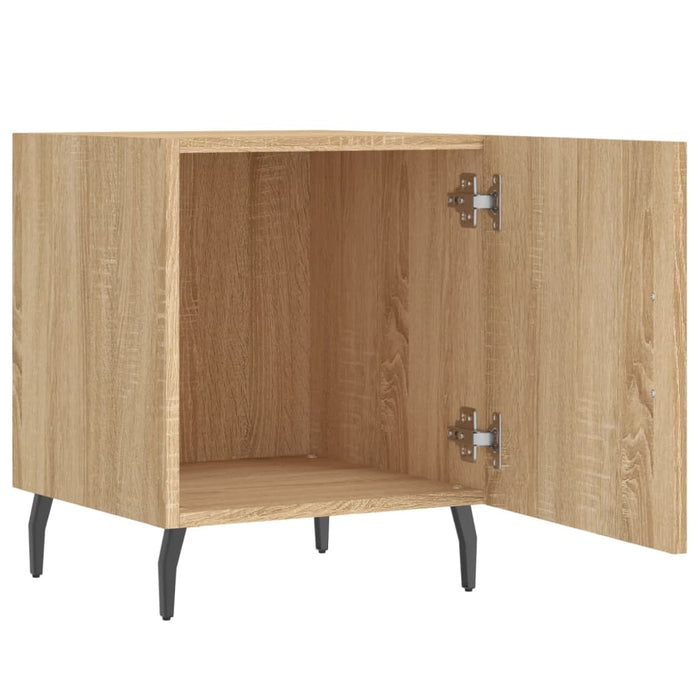 Bedside Cabinets 2 pcs Sonoma Oak 40x40x50 cm Engineered Wood