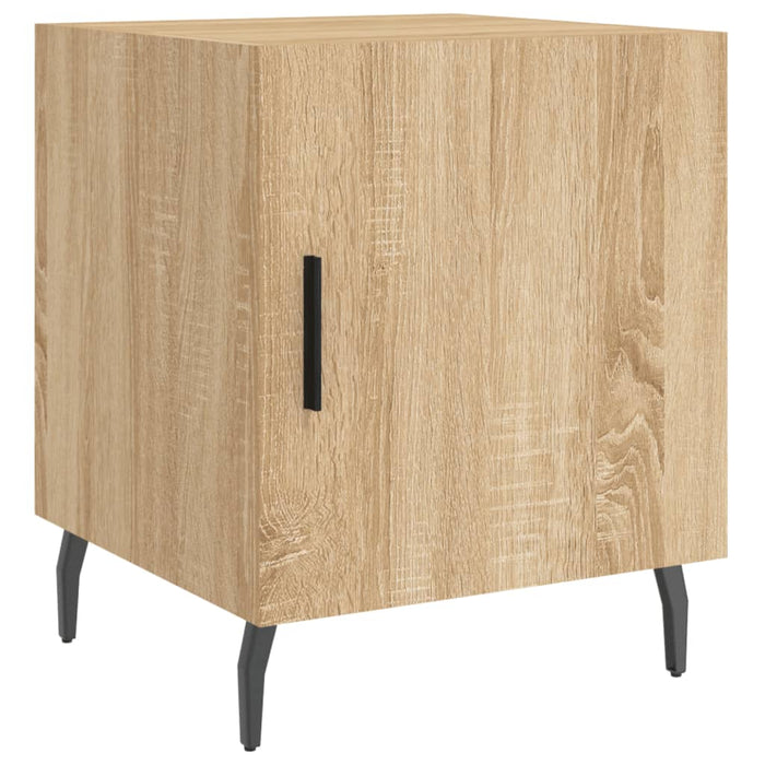 Bedside Cabinets 2 pcs Sonoma Oak 40x40x50 cm Engineered Wood