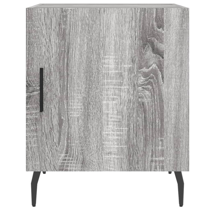 Bedside Cabinet Grey Sonoma 40x40x50 cm Engineered Wood