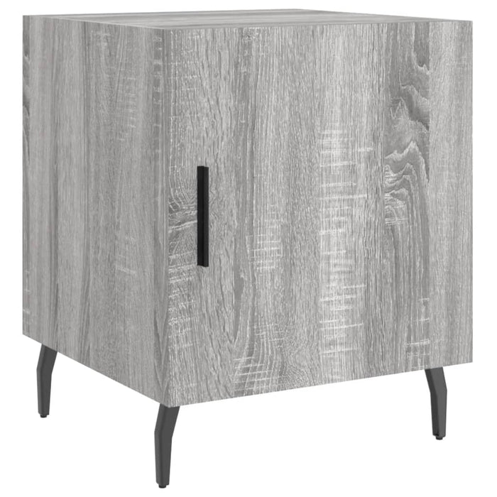 Bedside Cabinets 2 pcs Grey Sonoma 40x40x50 cm Engineered Wood