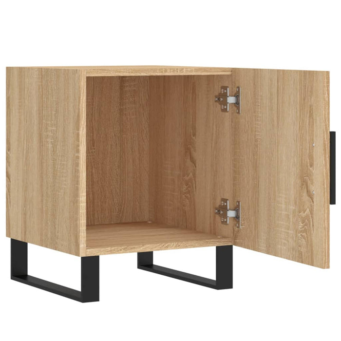 Bedside Cabinets 2 pcs Sonoma Oak 40x40x50 cm Engineered Wood