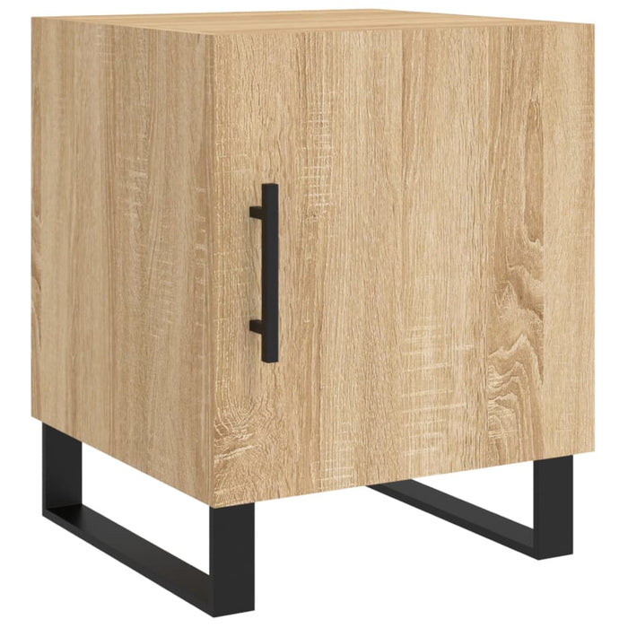 Bedside Cabinets 2 pcs Sonoma Oak 40x40x50 cm Engineered Wood