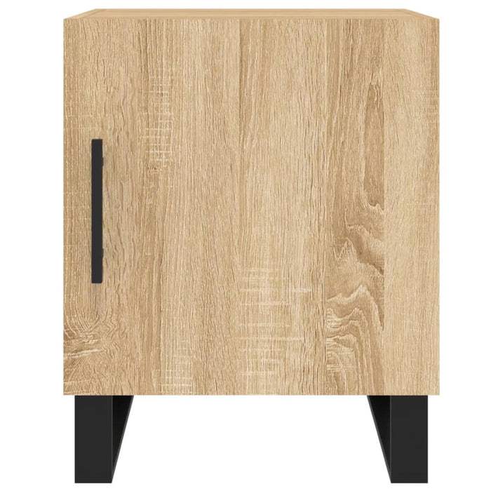 Bedside Cabinets 2 pcs Sonoma Oak 40x40x50 cm Engineered Wood