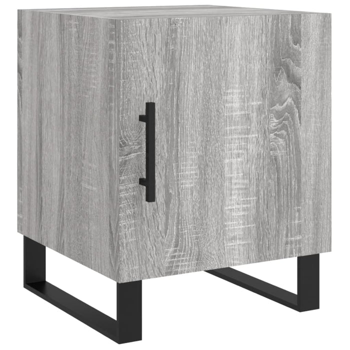 Bedside Cabinets 2 pcs Grey Sonoma 40x40x50 cm Engineered Wood