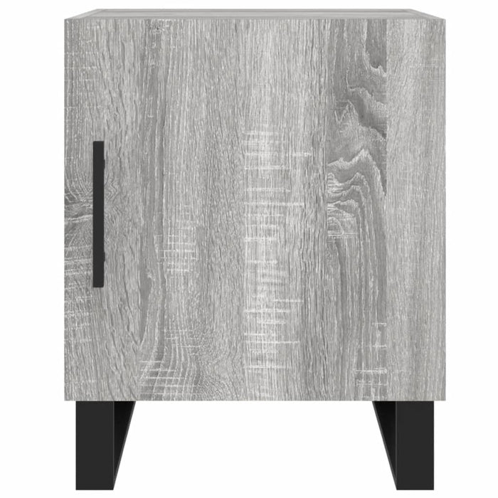 Bedside Cabinets 2 pcs Grey Sonoma 40x40x50 cm Engineered Wood