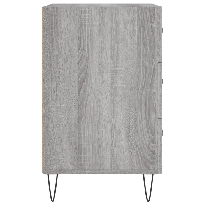 Нощно шкафче Grey Sonoma 40x40x66 cm Engineered Wood