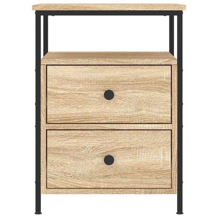 Bedside Cabinet Sonoma Oak 44x45x60 cm Engineered Wood