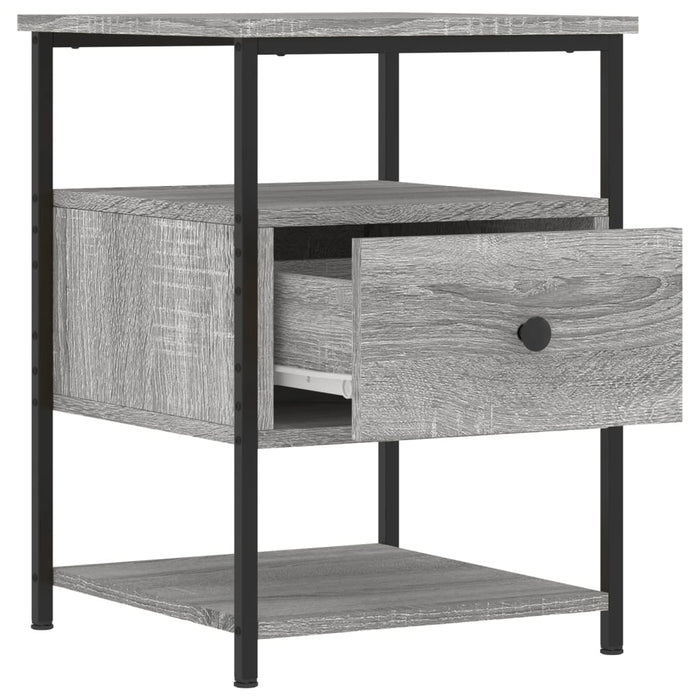 Bedside Cabinets 2 pcs Grey Sonoma 40x42x56 cm Engineered Wood