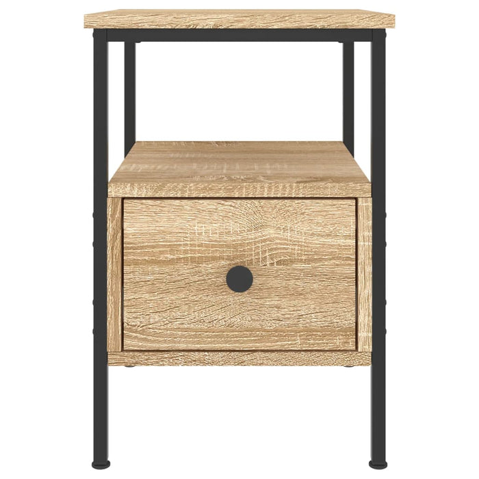 Bedside Cabinets 2 pcs Sonoma Oak 34x36x50 cm Engineered Wood