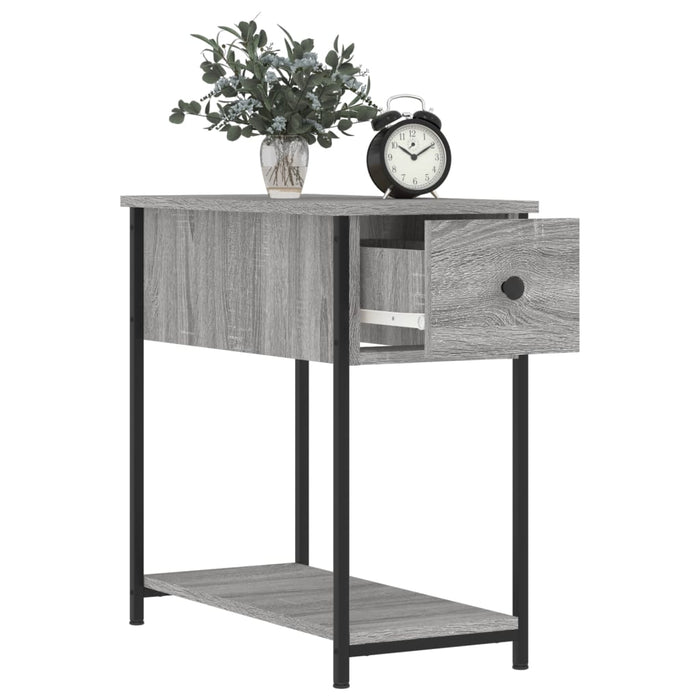 Bedside Cabinets 2 pcs Grey Sonoma 30x60x60 cm Engineered Wood