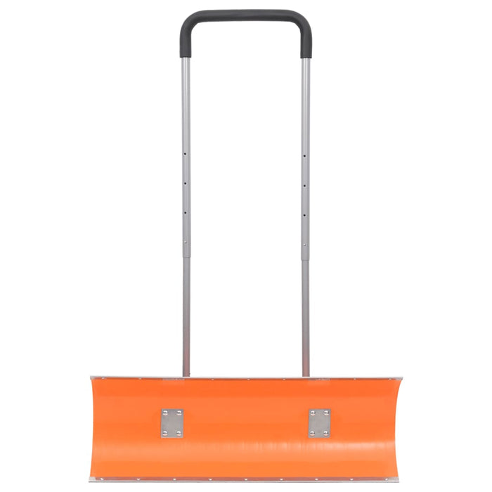 Snow Shovel with Extendable Handle Orange 96 cm Blade Steel