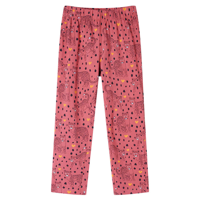 Pijamale pentru copii cu mâneci lungi Old Pink 92