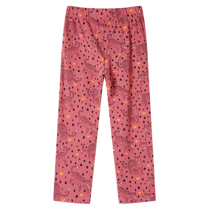 Pijamale pentru copii cu mâneci lungi Old Pink 116