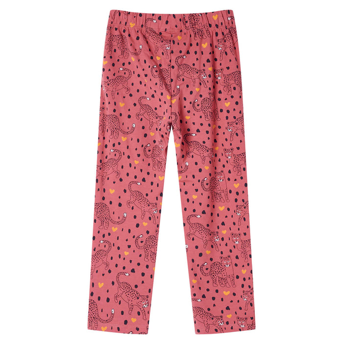 Pijamale pentru copii cu mâneci lungi Old Pink 128