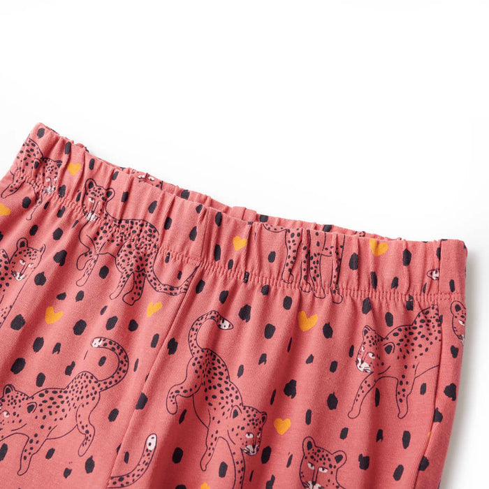 Pijamale pentru copii cu mâneci lungi Old Pink 128