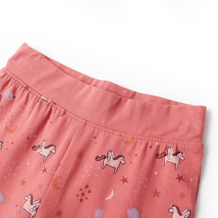 Pijamale pentru copii cu mâneci lungi Old Pink 104