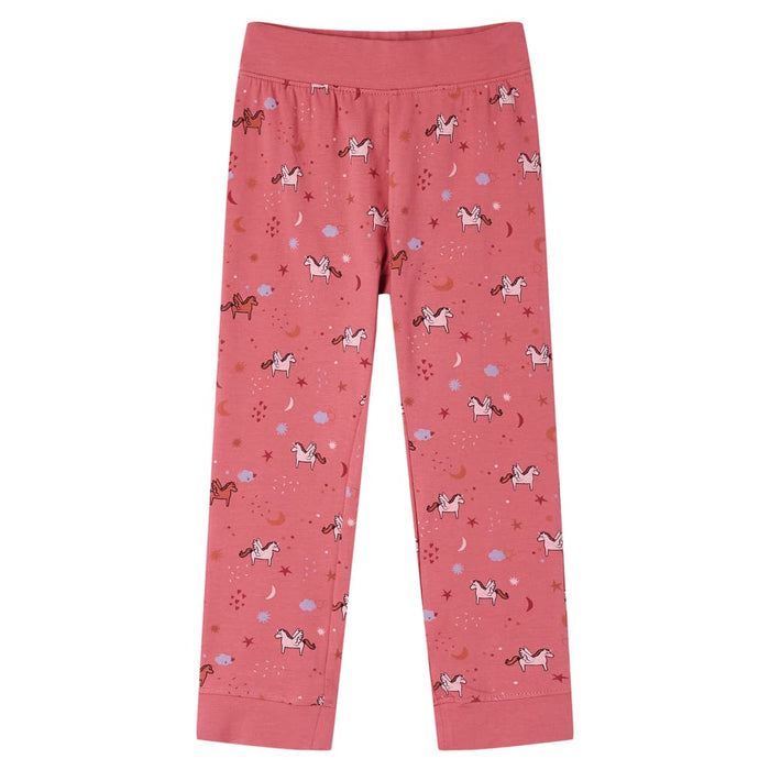 Pijamale pentru copii cu mâneci lungi Old Pink 104