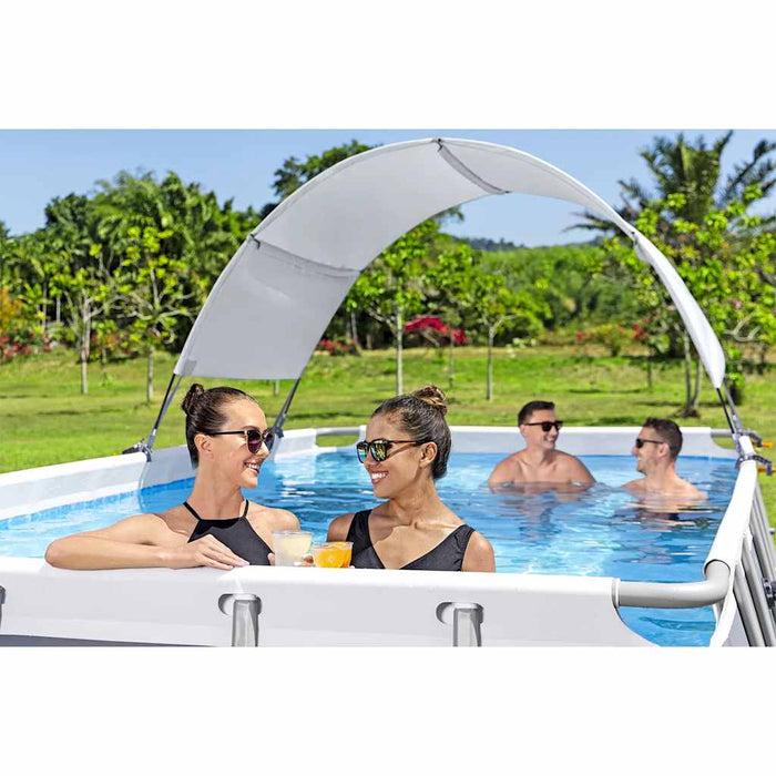 Bestway Above Ground Pool Canopy White