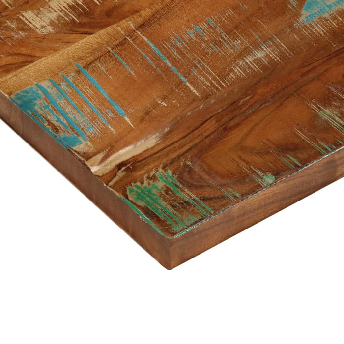 Table Top 60x20x3.8 cm Rectangular Solid Wood Reclaimed