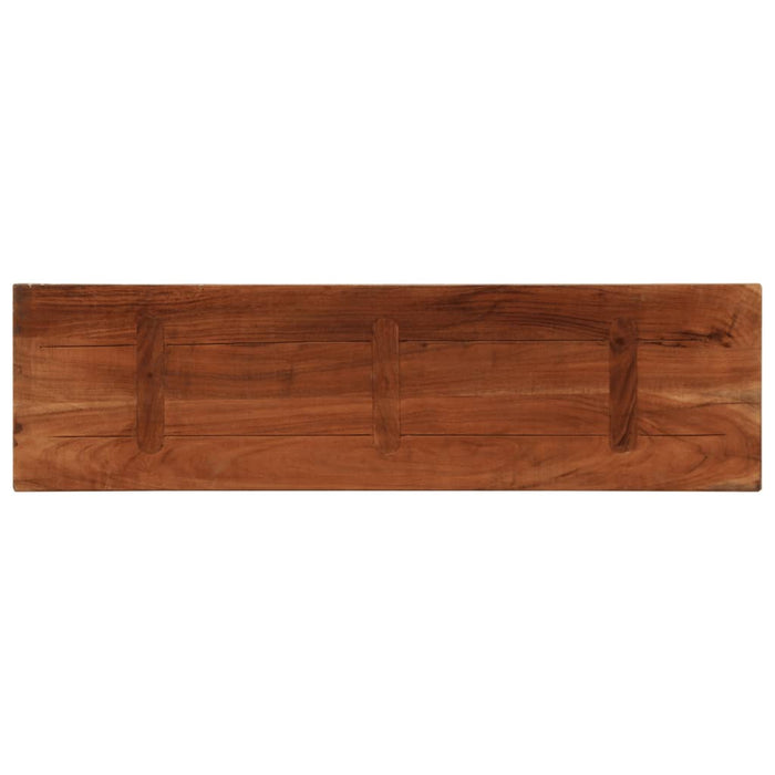 Table Top 110x20x3.8 cm Rectangular Solid Wood Reclaimed