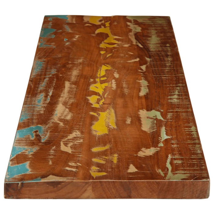 Table Top 140x20x3.8 cm Rectangular Solid Wood Reclaimed