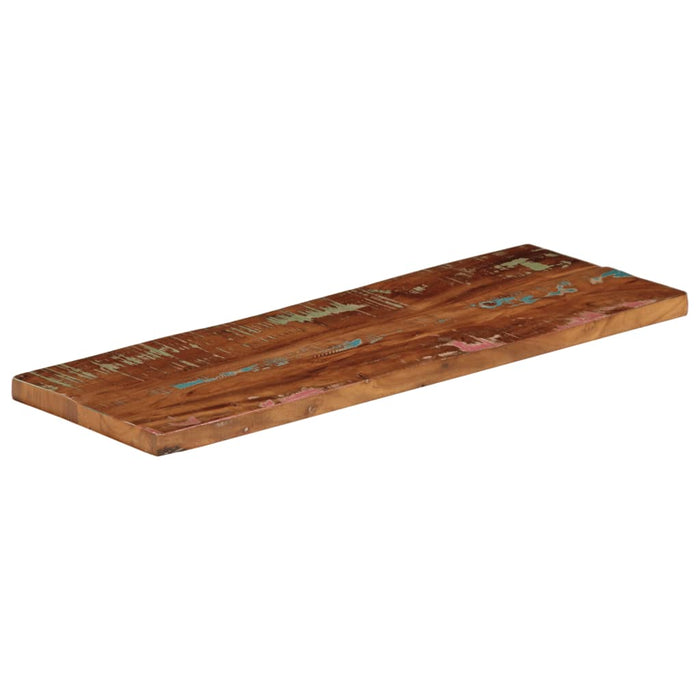 Table Top 90x40x3.8 cm Rectangular Solid Wood Reclaimed