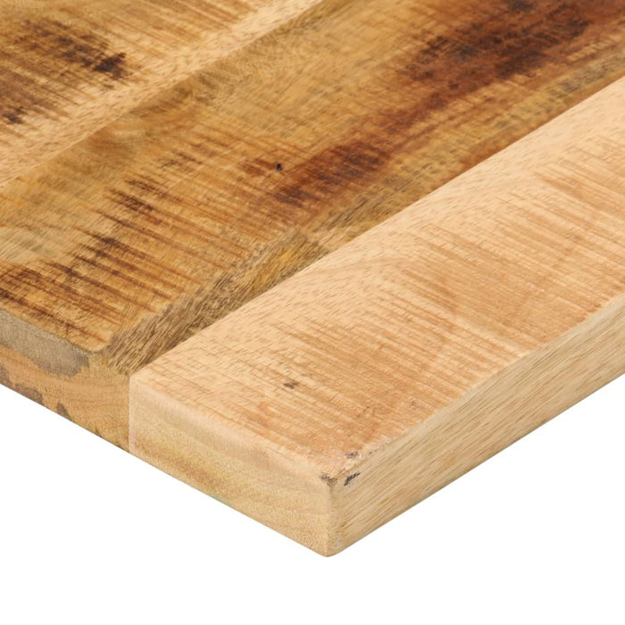 Table Top 140x20x2.5 cm Rectangular Solid Wood Rough Mango