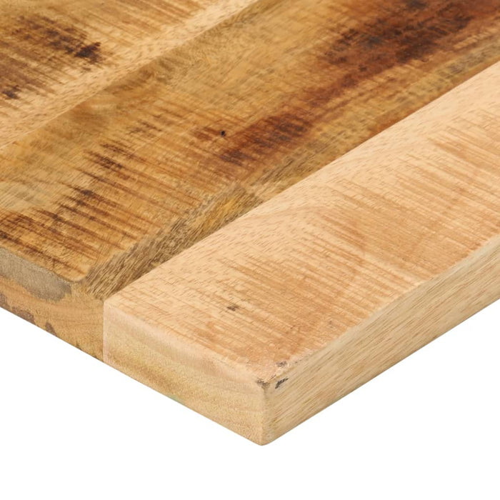 Table Top 180x20x2.5 cm Rectangular Solid Wood Rough Mango