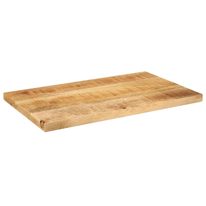 Table Top 50x20x3.8 cm Rectangular Solid Wood Rough Mango