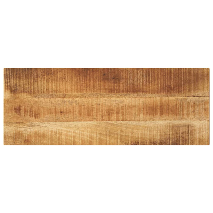 Table Top 70x20x3.8 cm Rectangular Solid Wood Rough Mango