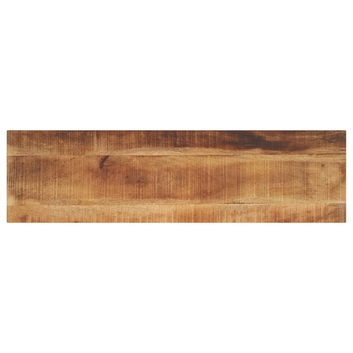 Table Top 100x20x3.8 cm Rectangular Solid Wood Rough Mango