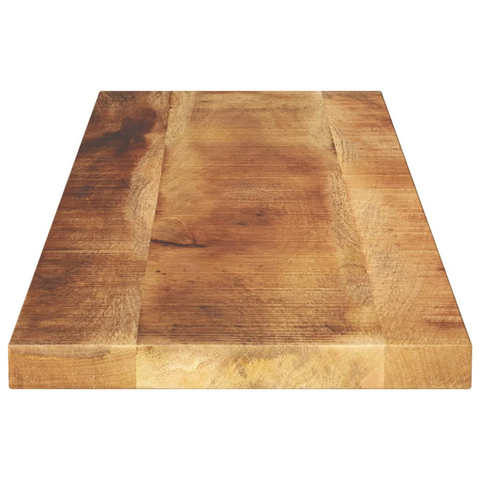 Table Top 100x20x3.8 cm Rectangular Solid Wood Rough Mango