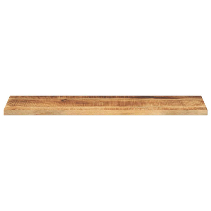 Table Top 110x30x3.8 cm Rectangular Solid Wood Rough Mango