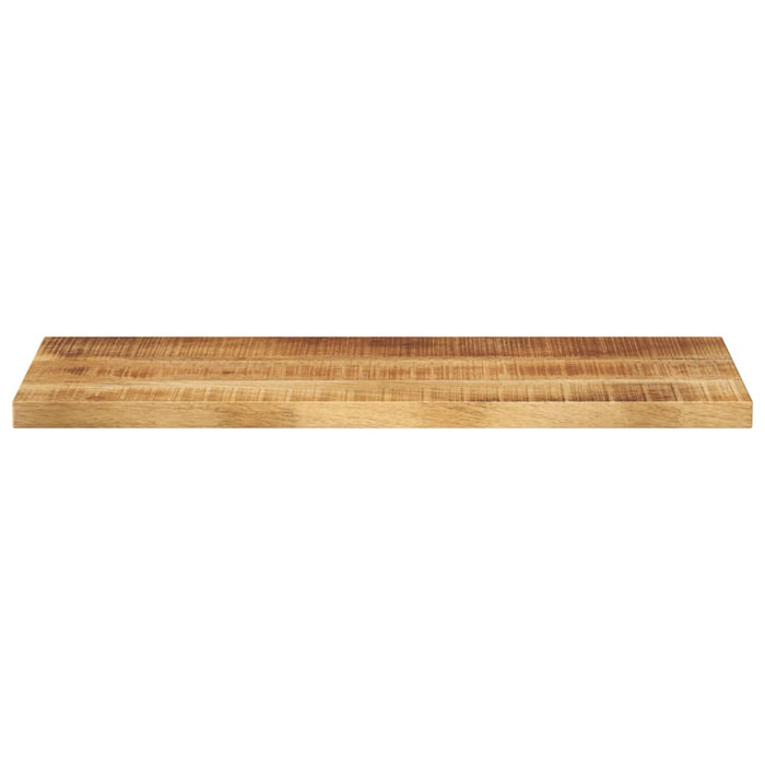 Table Top 80x40x3.8 cm Rectangular Solid Wood Rough Mango