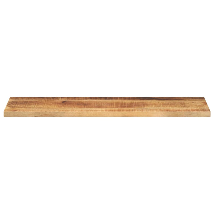 Table Top 110x40x3.8 cm Rectangular Solid Wood Rough Mango