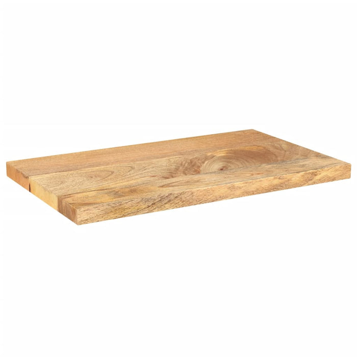 Table Top 40x20x3.8 cm Rectangular Solid Wood Mango